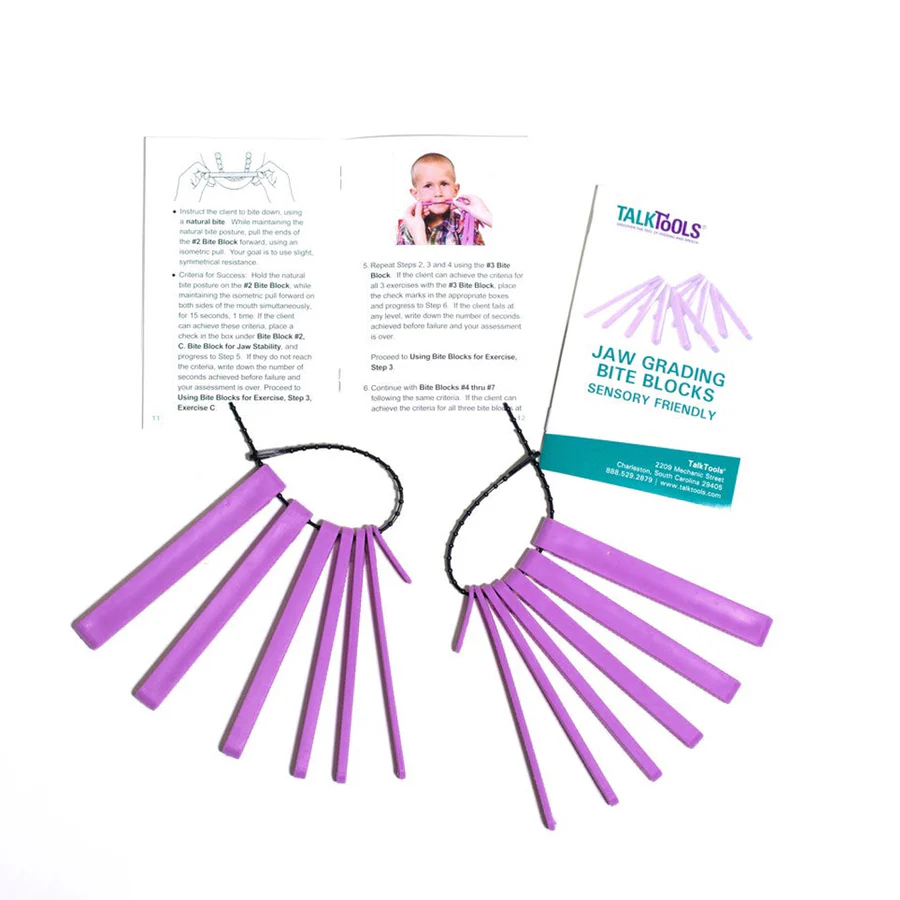 Image sur le produit TalkTools Sensory-Friendly Bite Blocks 